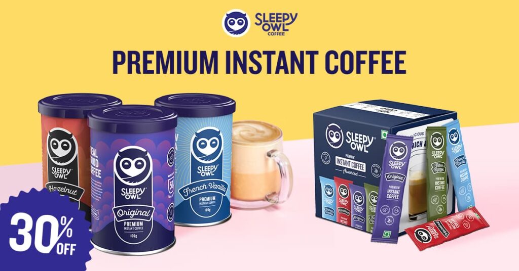 sleepy owl premium instant coffee