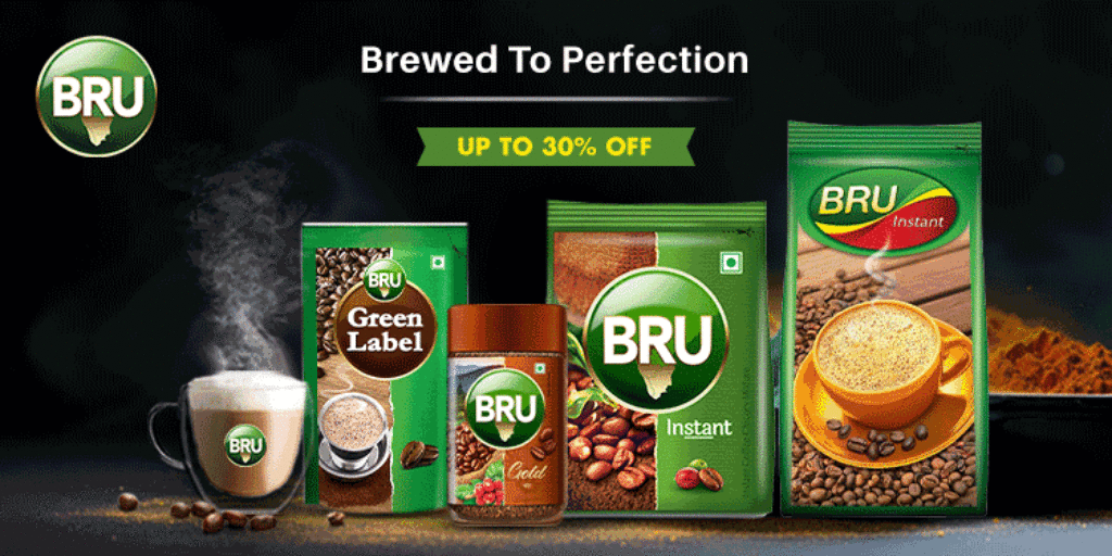 Bru coffee up to 30% Off